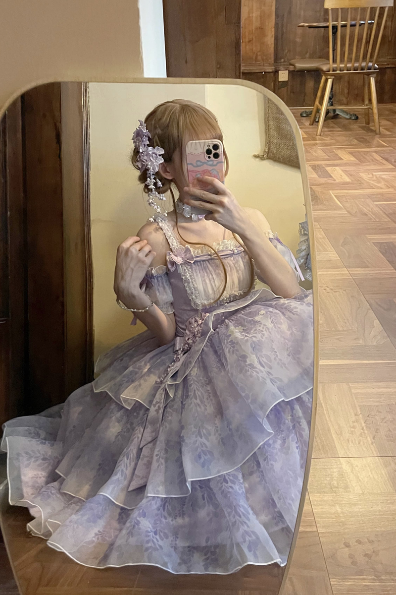 [pre-order] Ballet Style Dress + Hat + Headband + Ribbon Tail