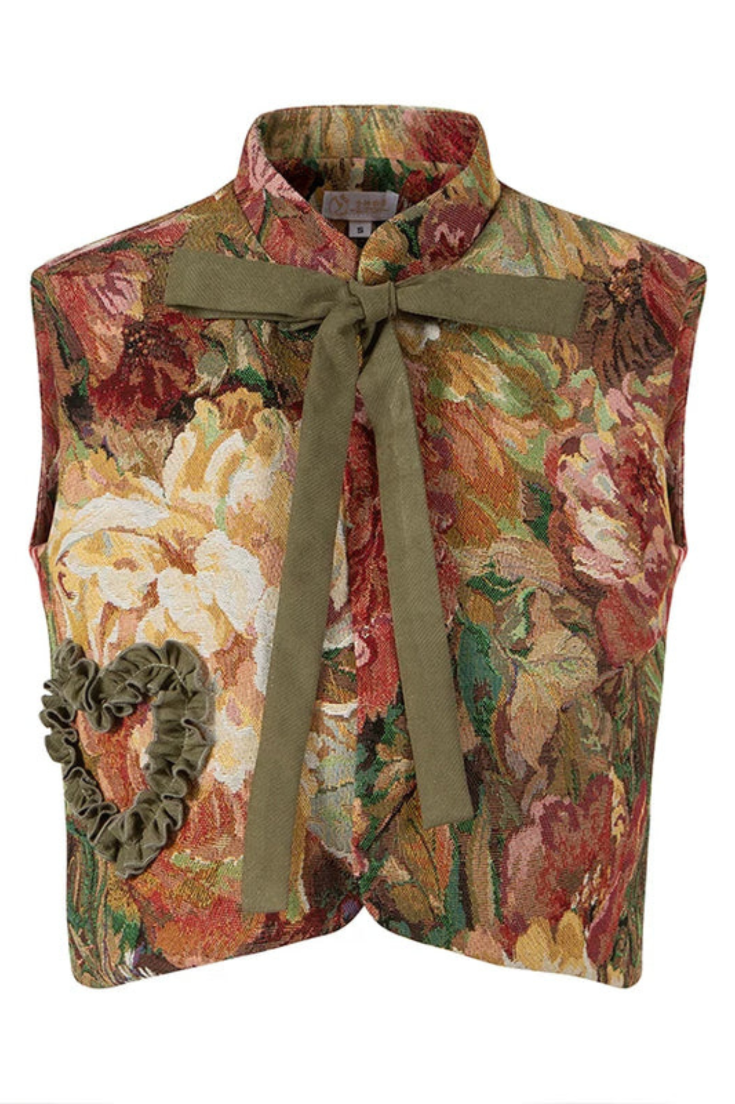 Golden Years Oil Painting Vest + Jacket + Skirt