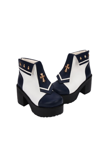 Cool Bike Two-tone Cross Shoes