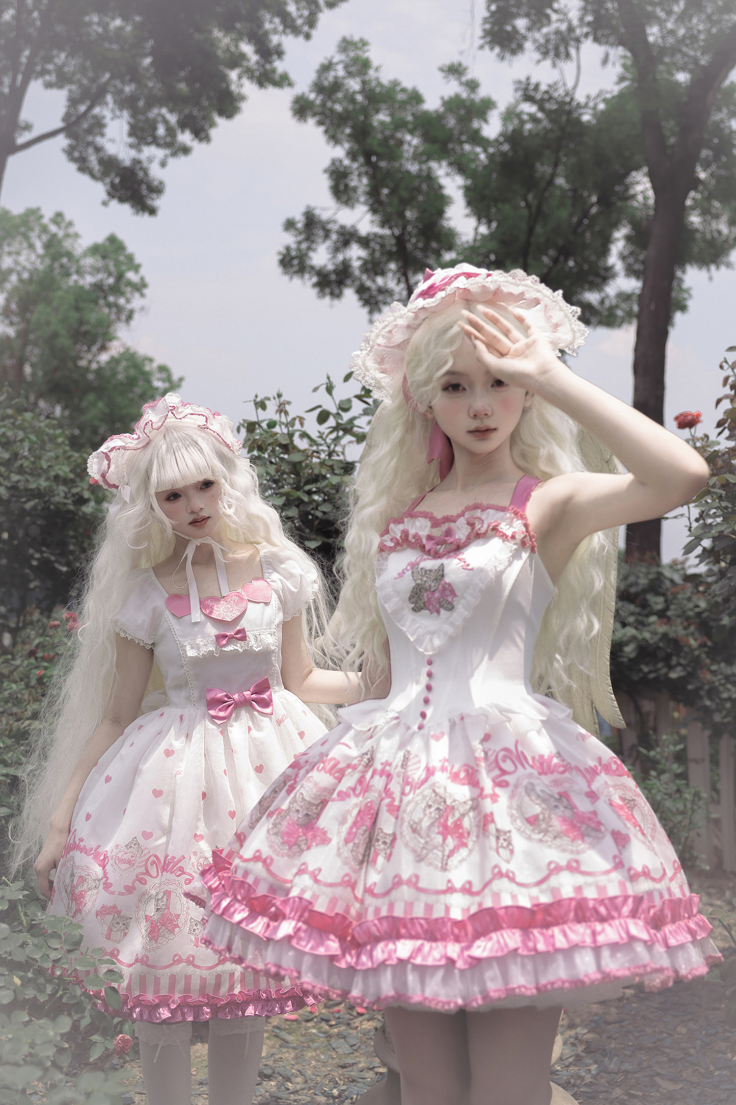 Sweet Girly Cat Jsk + Dress