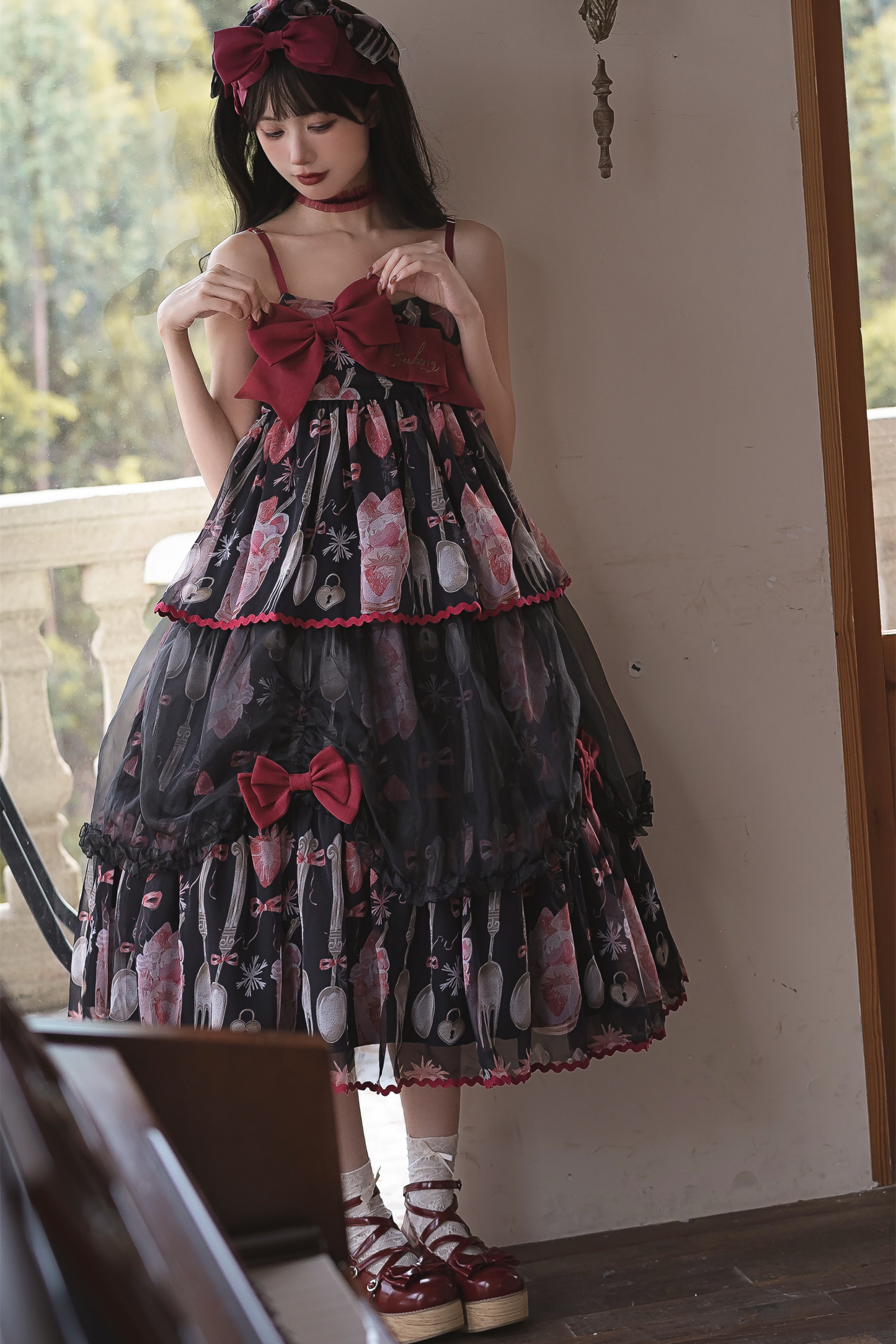 Strawberry Box Lolita Camisole Dress