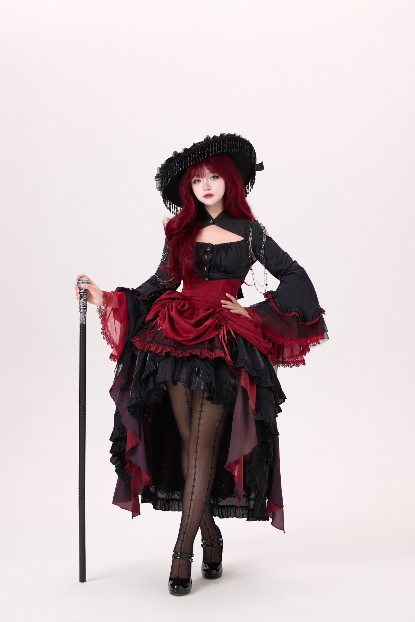 Dark Flower Gothic Lolita Set
