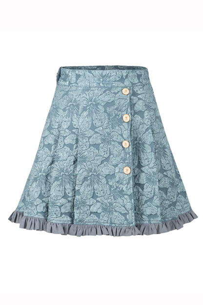 Golden Years Oil Painting Vest + Jacket + Skirt