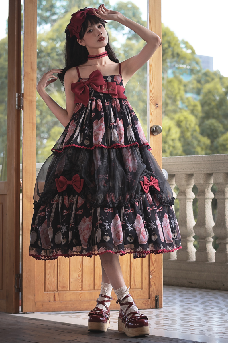 Strawberry Box Lolita Camisole Dress