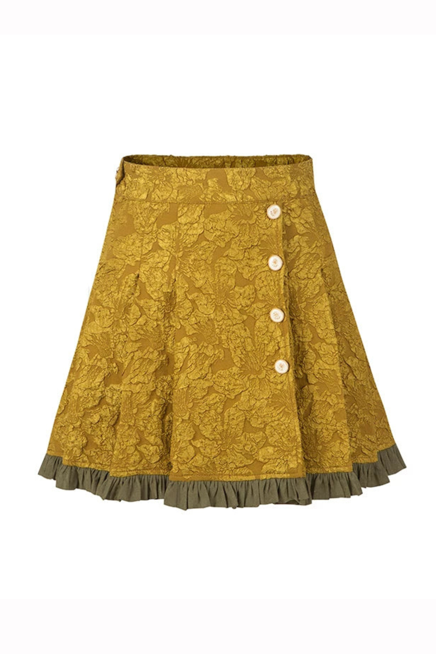 Golden Years Oil Painting Vest + Jacket + Skirt