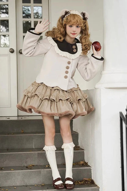 Subtly Elegant Garment with a Refined Vintage Look