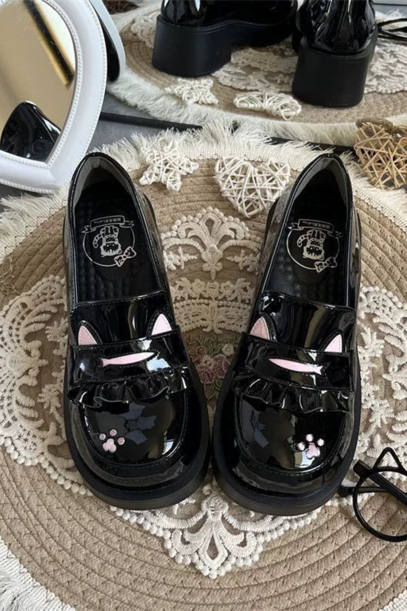 Cat College Loafers