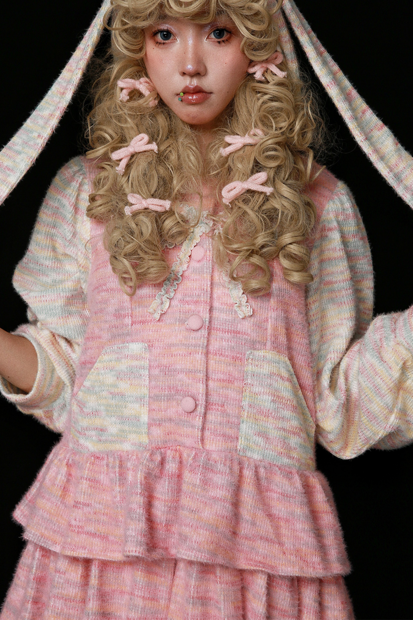 Sweet Girly Y2k Flare Sleeveless Dress
