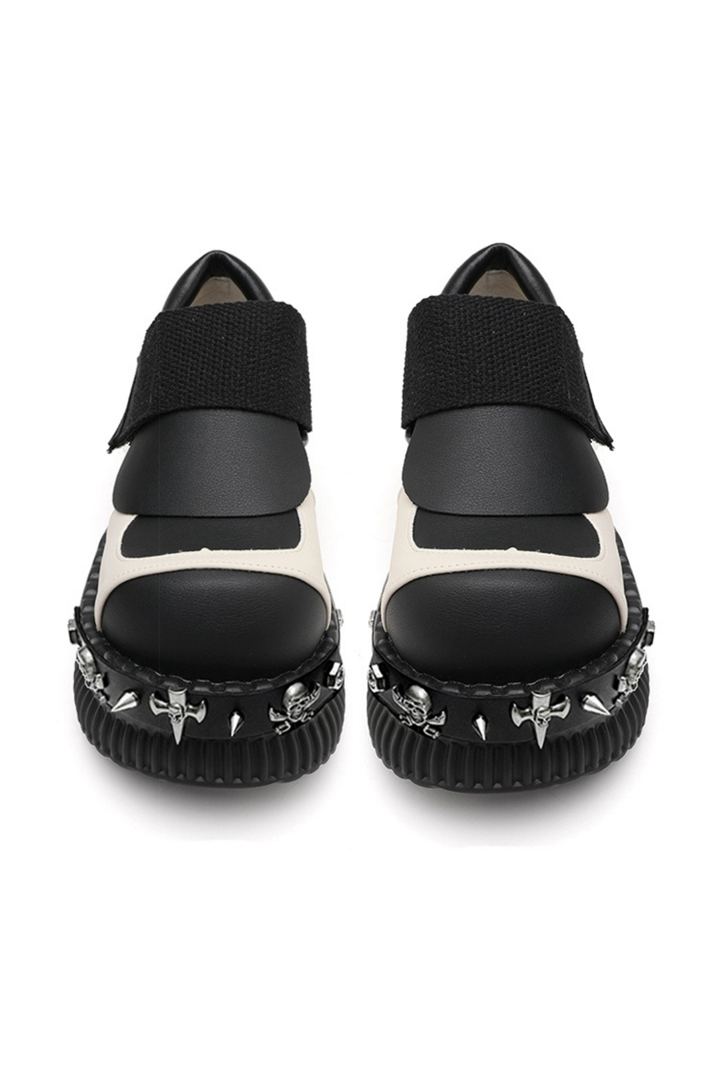 Metal Dark Platform Shoes
