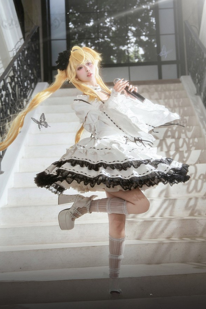Gothic Witch Lolita Dress Set Full Set