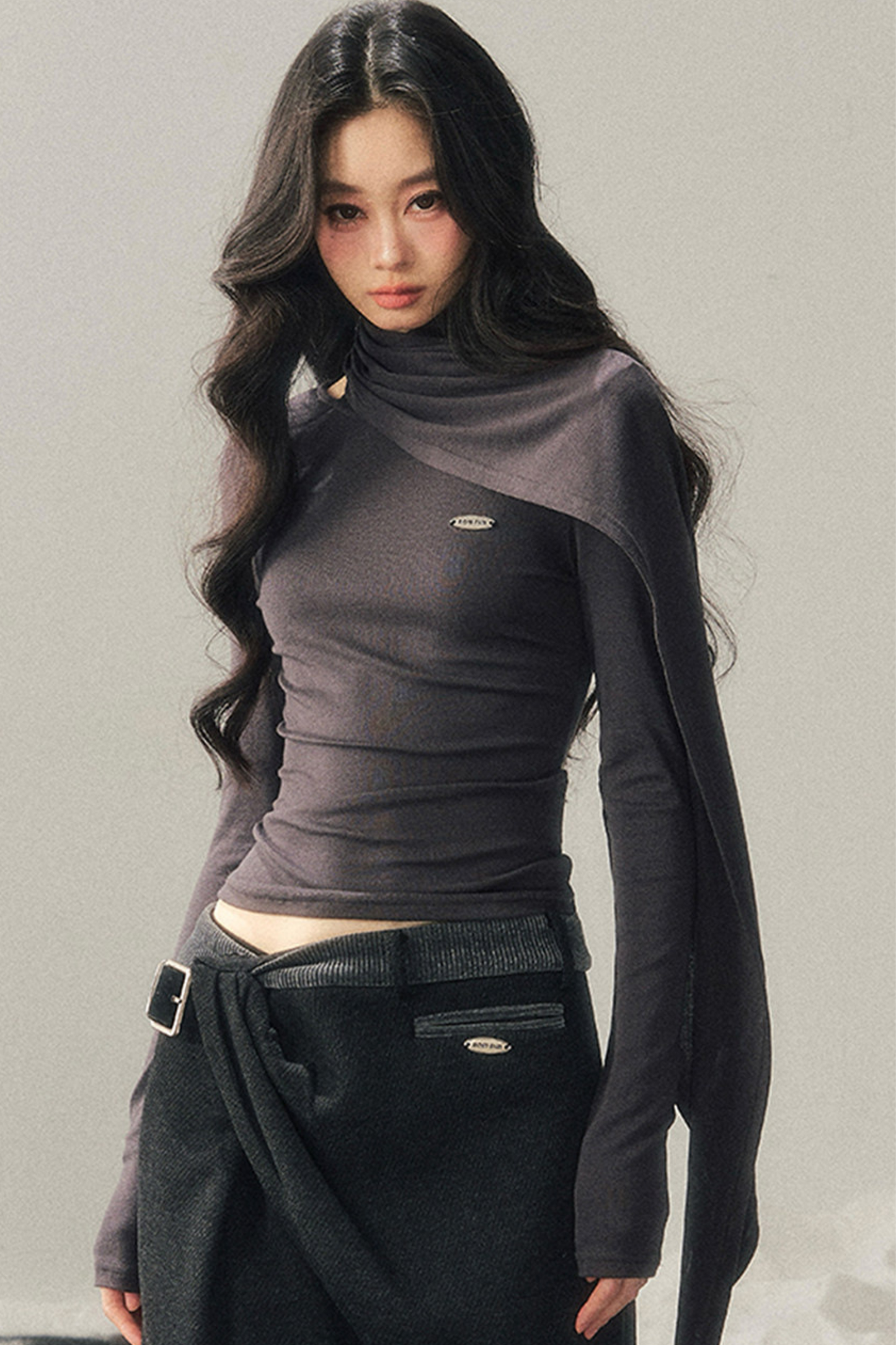 American Edgy Waist Cinching Slim Top