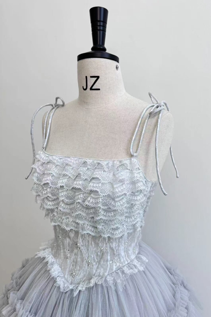 Lace Swan Lolita Camisole Dress