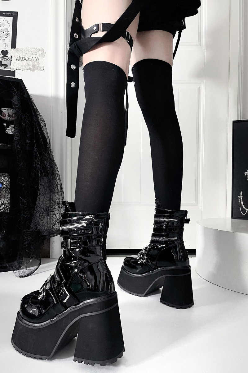 Punk Subculture Gothic Boots