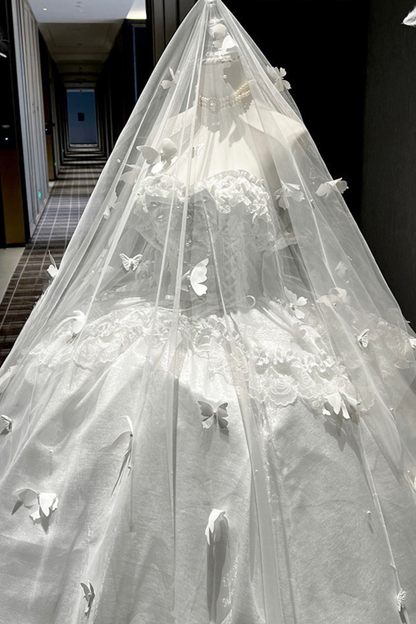 Wedding Moonlight Formal Dress + Veil