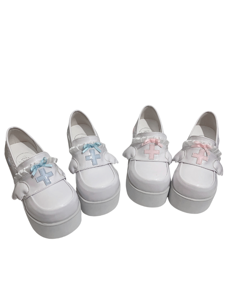 [angel Style] Medical Lace Platform Shoes