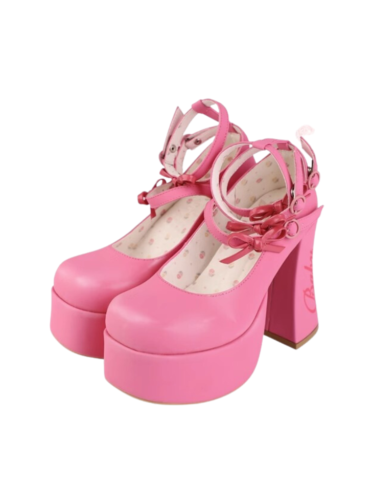 Logo Lolita Sweet Bow Shoes