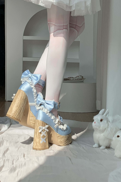Alice's Adventure Retro Doll Lolita Heels