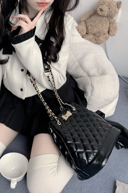 Quilted Bucket Bag