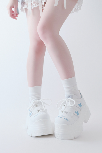 [angel Style] Subculture Cross Platform Shoes