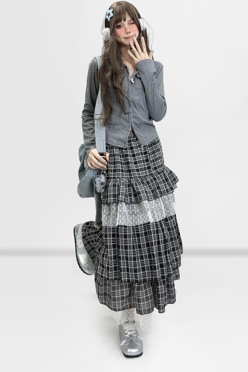 Slim Zip Cardigan