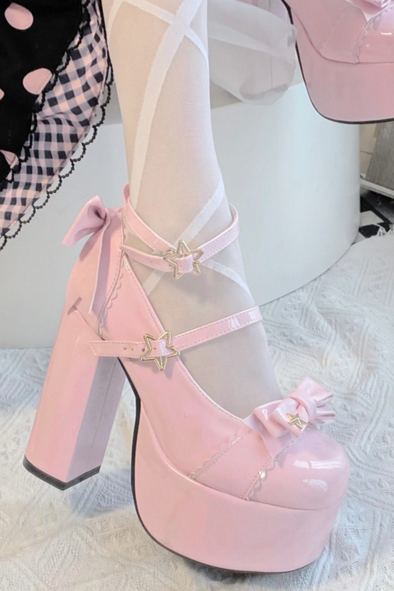 Cookie Star Ribbon Heels