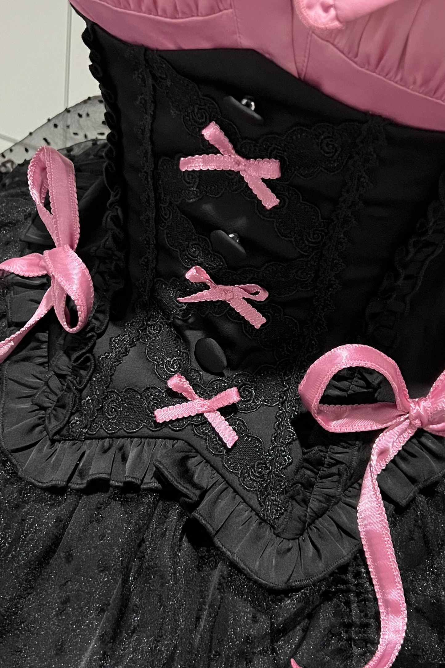 [pre-order Deadline: March 10] Candy Heartbeat Lolita Shirt + Jumper Skirt + Hat + Ribbon