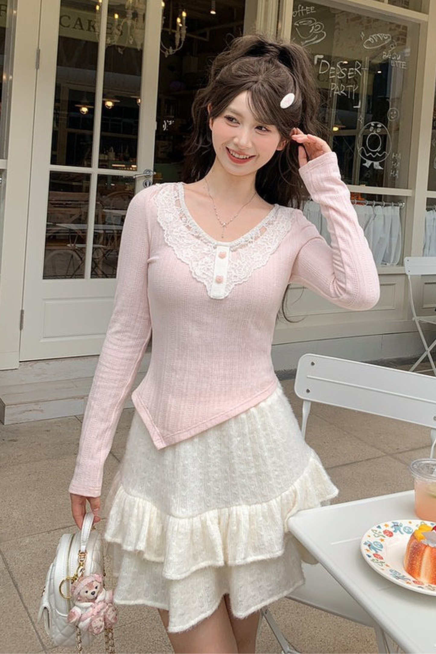 Sweet Slim Asymmetric Top