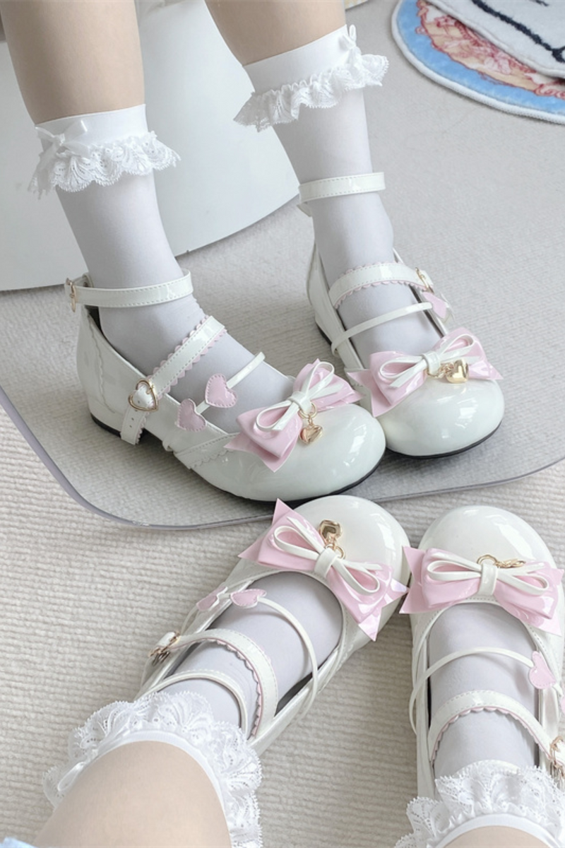 Biscuit Lolita Heel Round Toe Shoes
