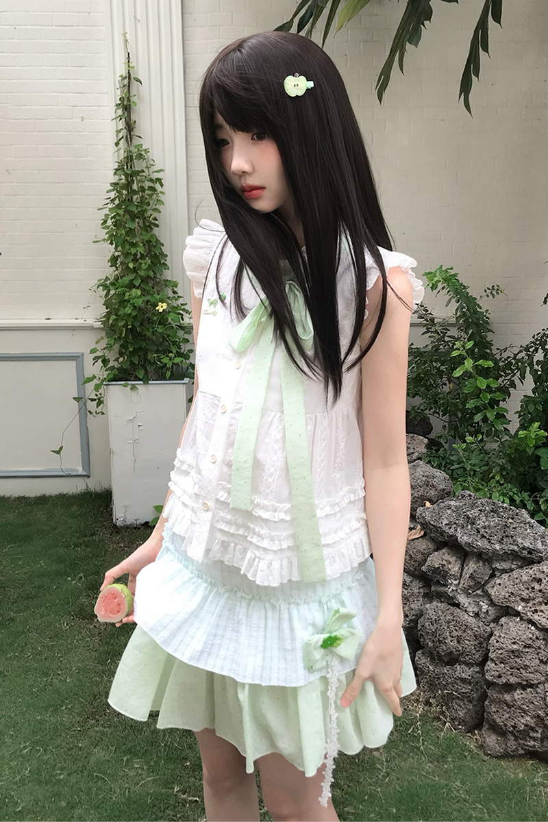Four Leaf Clover Top + Skirt