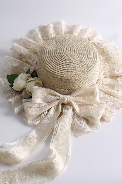 Lace Ribbon Hat
