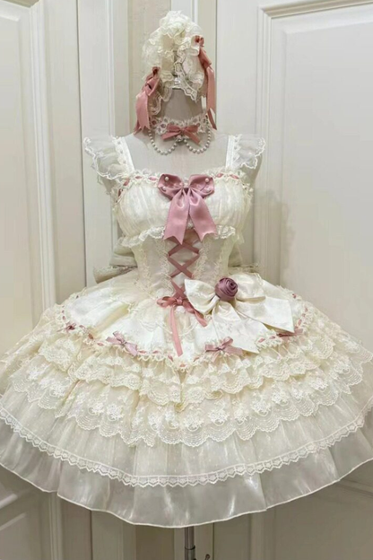 Princess Sweet Lolita Dress + Tail
