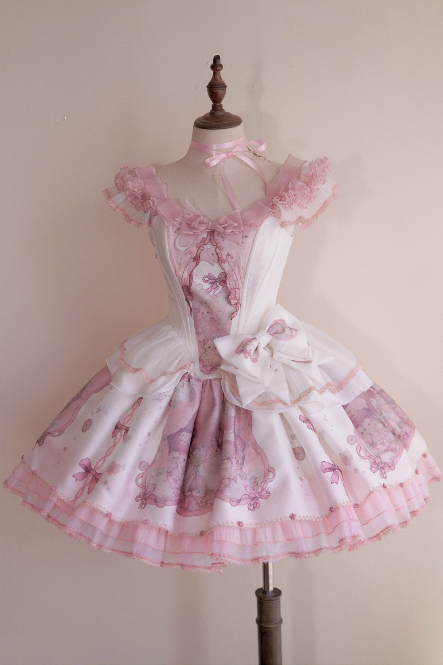 Dreamcore Ballet Lolita Top + Skirt