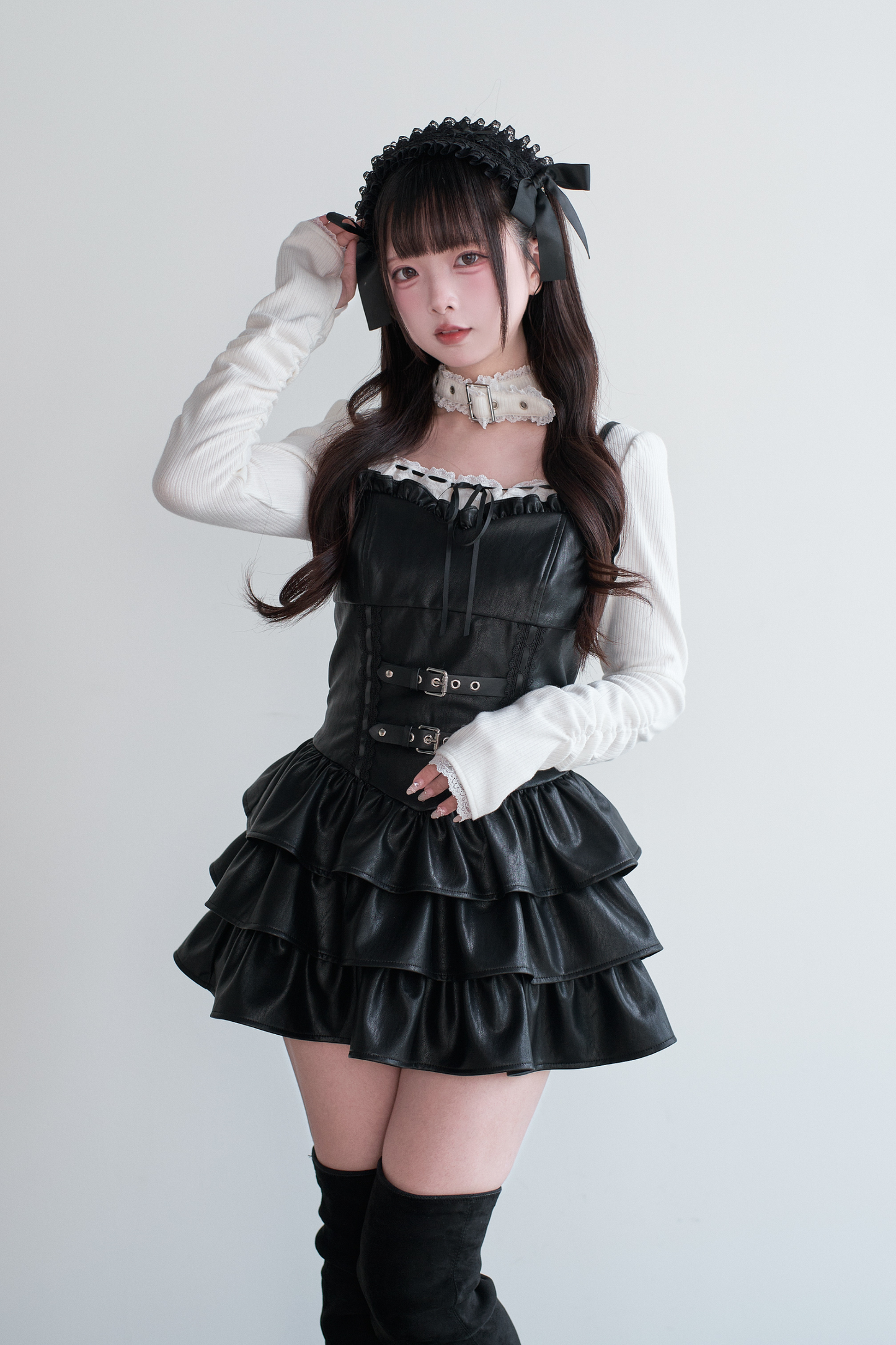 Jirai Ruffle Slip Dress