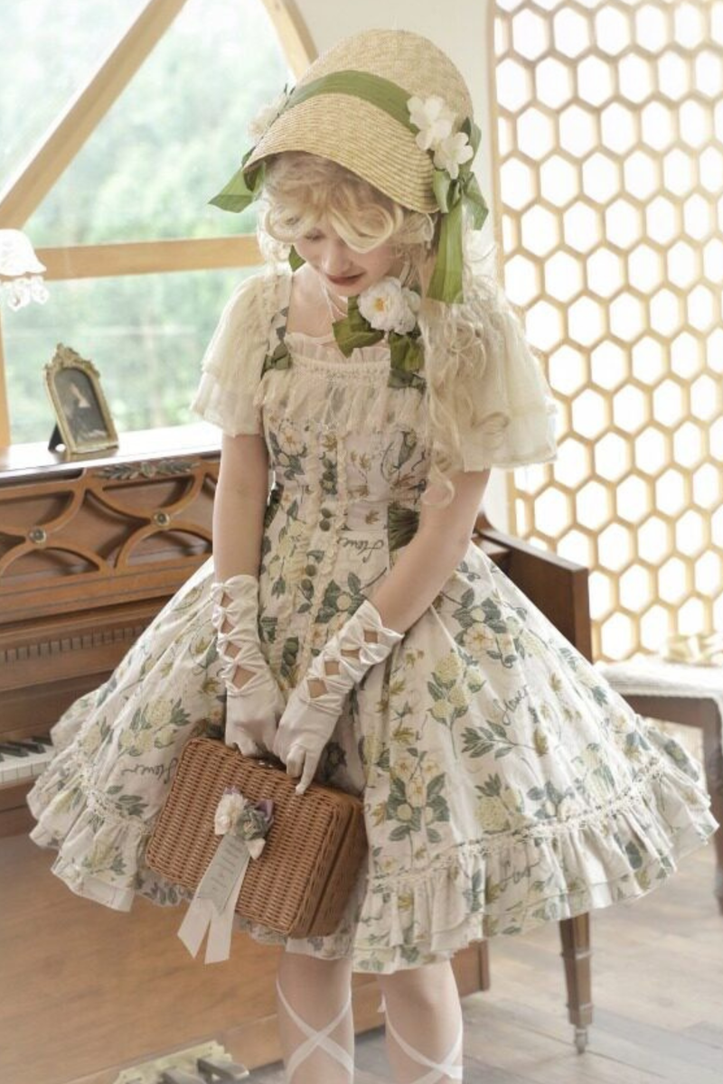 Camellia Moon River Jumper Skirt