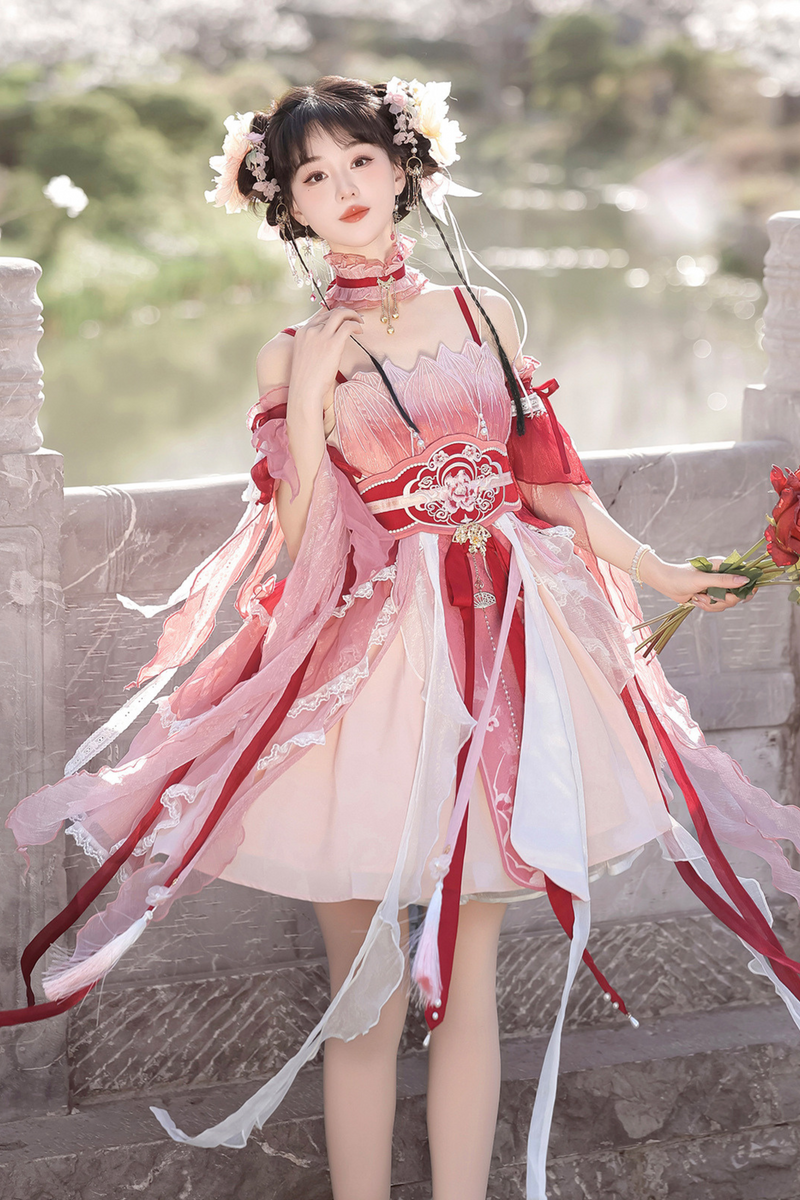 Pop Chinese-style Wing Lolita Dress