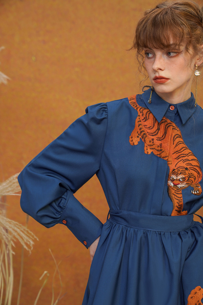 French Tiger Dress