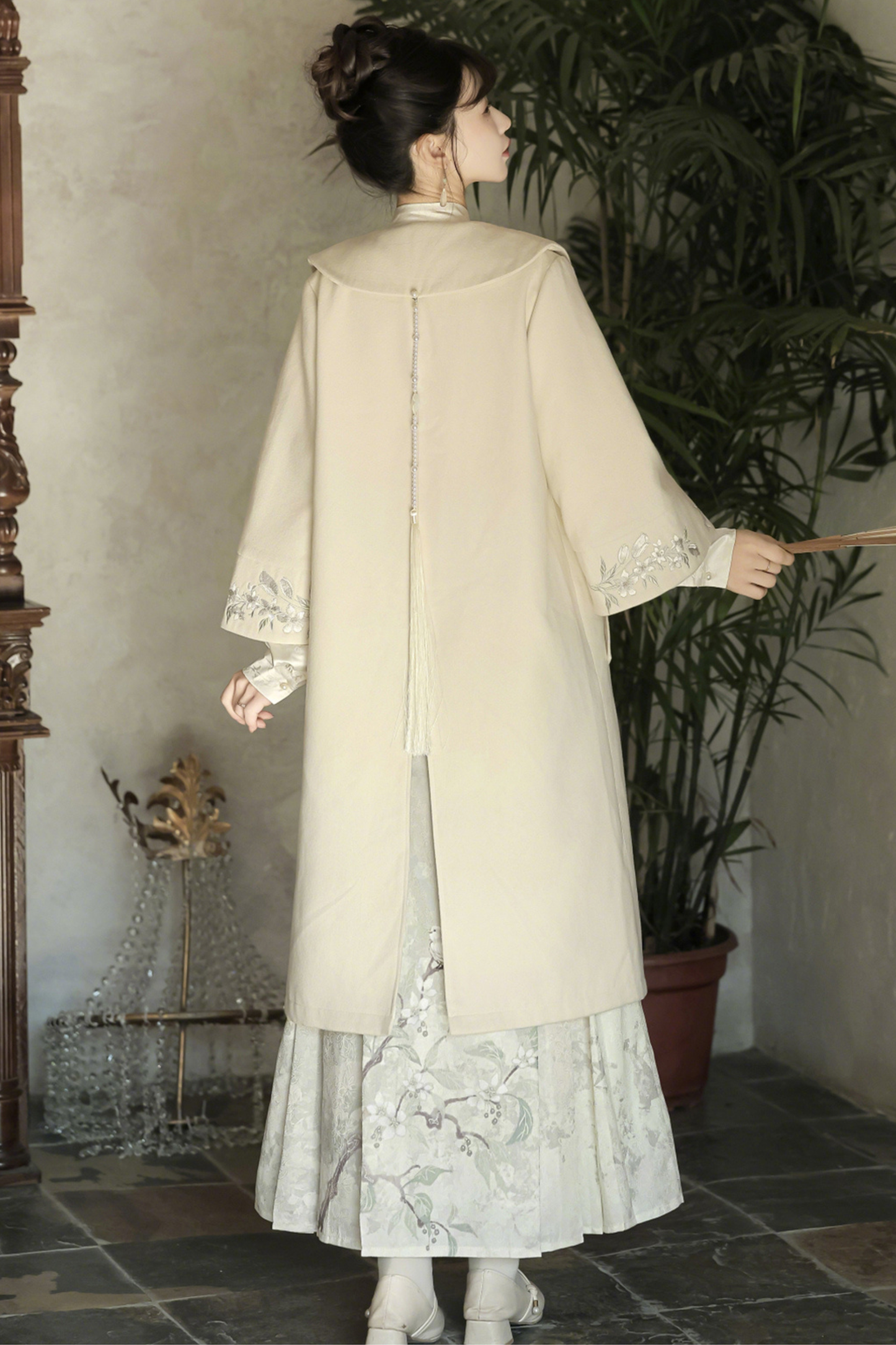 Forest China Coat + Skirt + Top