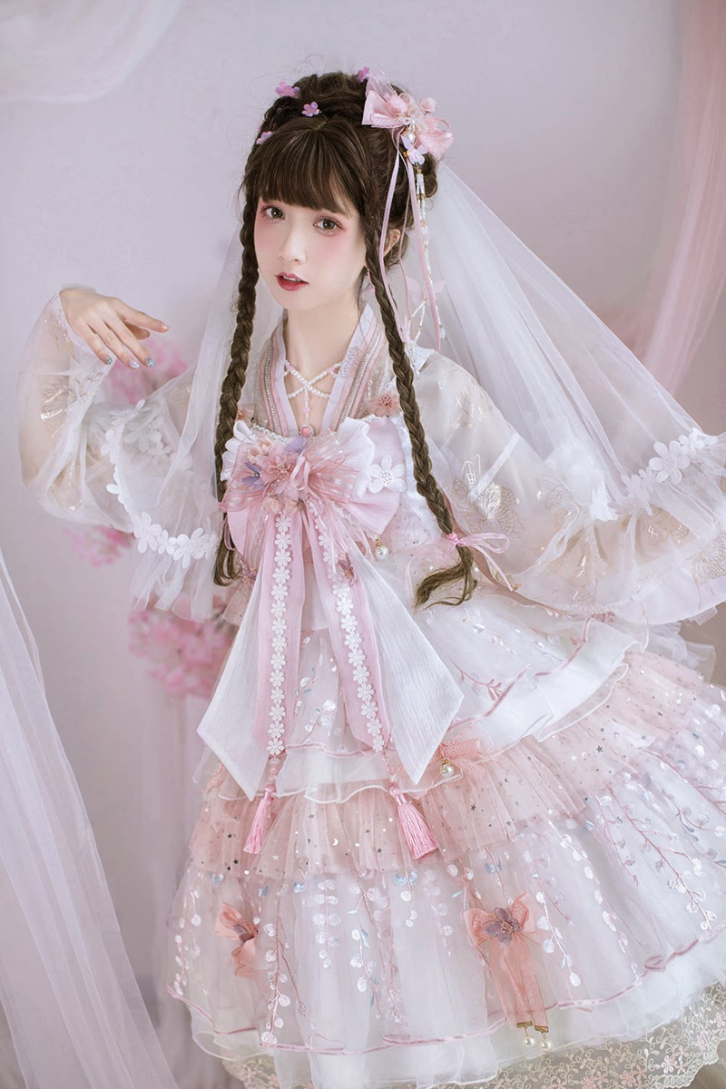 Sakura Sweet Chinese-style Lolita Dress