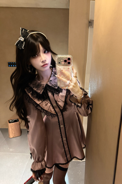 Ribbon Lace Dress