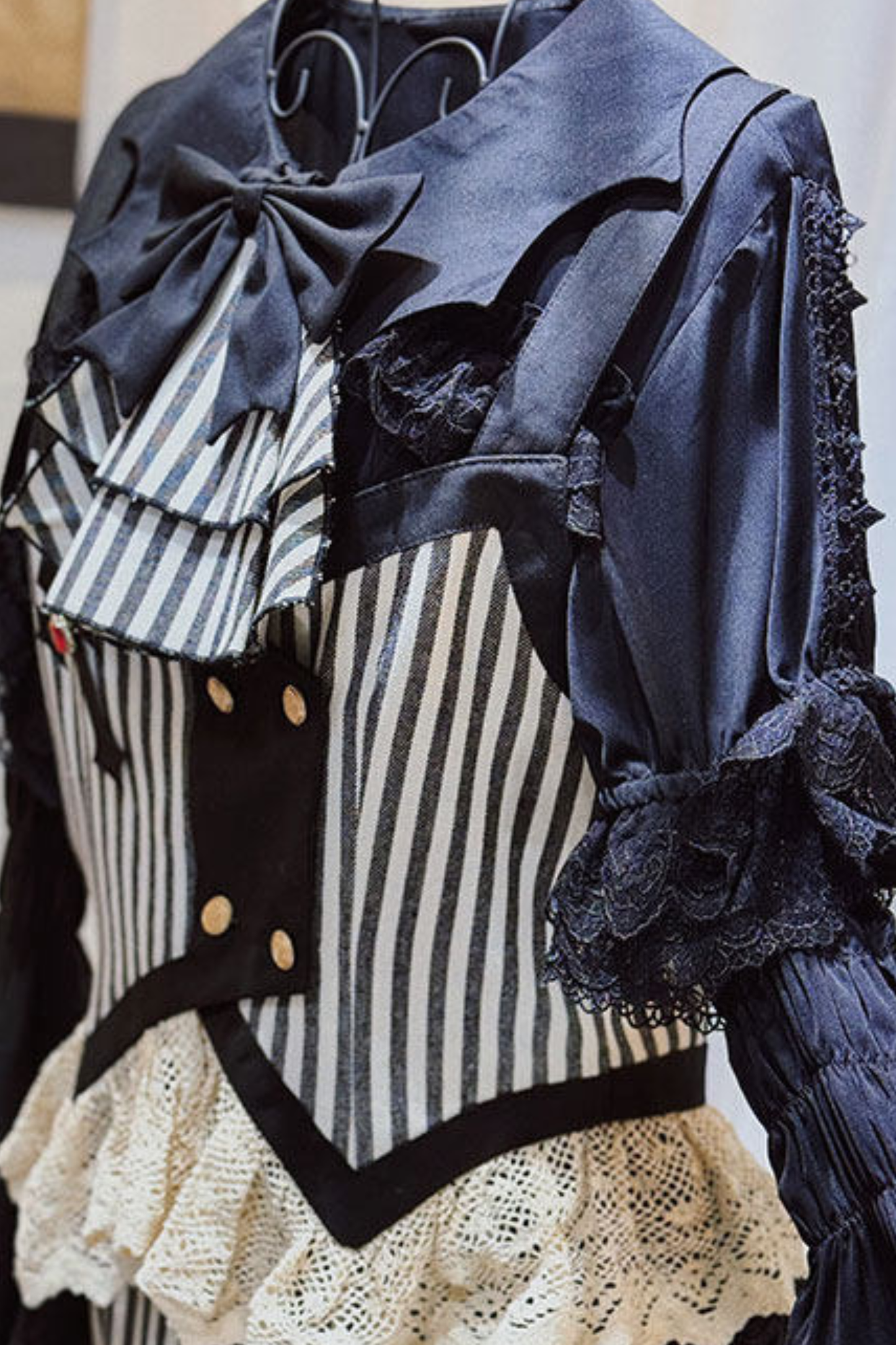 [pre-order Deadline: April 27] Striped Gothic Vest + Shirt + Pants + Skirt + Tail + Accessories