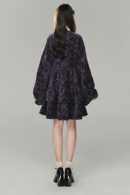 Dark Girl Chinese-style Dress + Vest