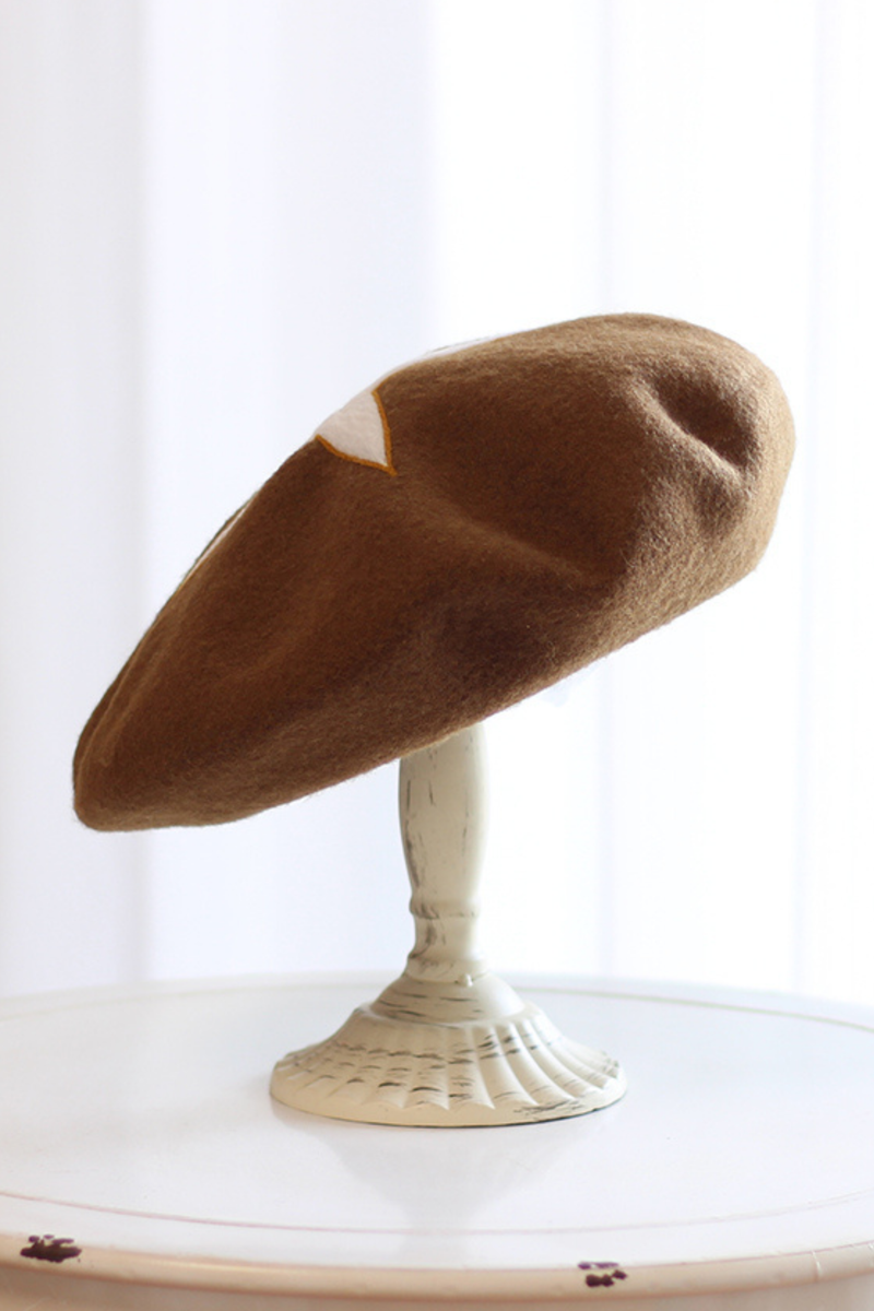 Felt Mushroom Beret