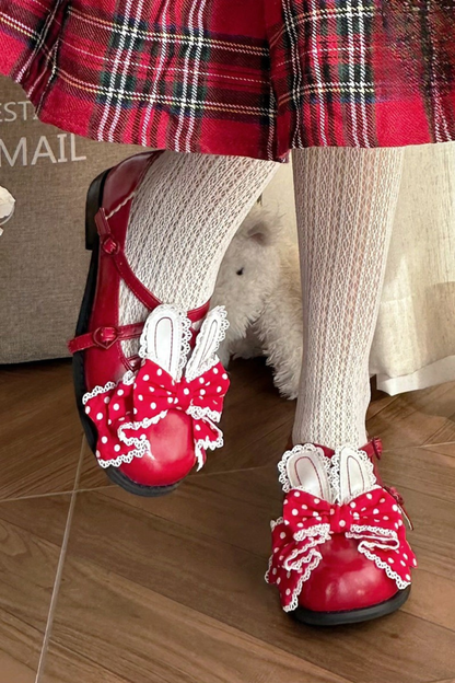 Candy Bunny Dot Shoes