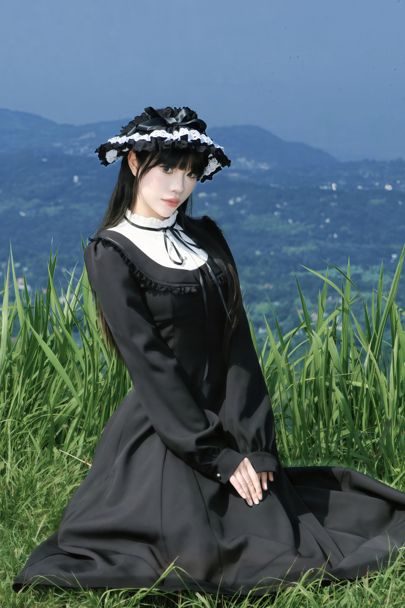 French Ribbon Doll Dress