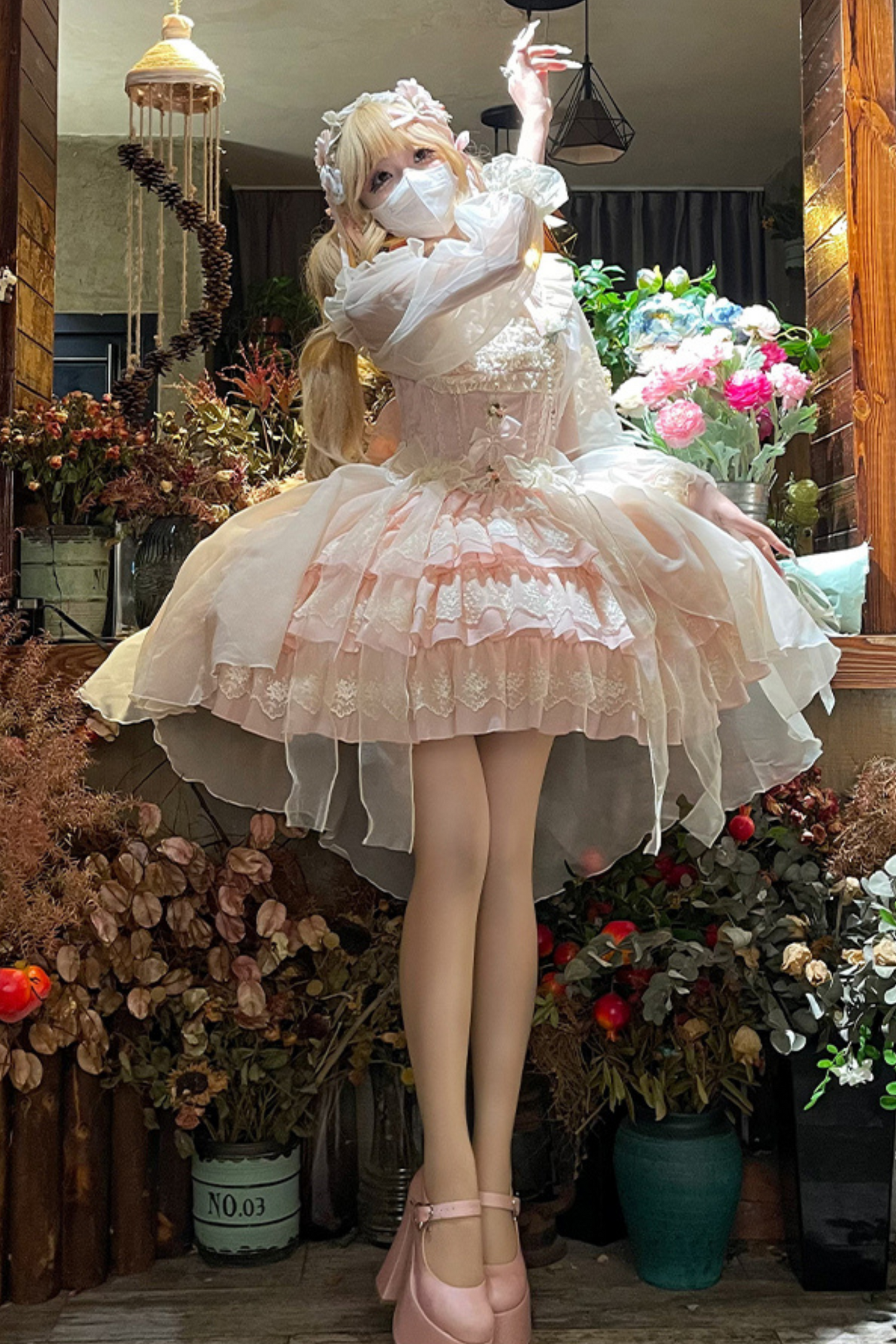 [pre-order] Ballet Style Lolita Jumper Skirt