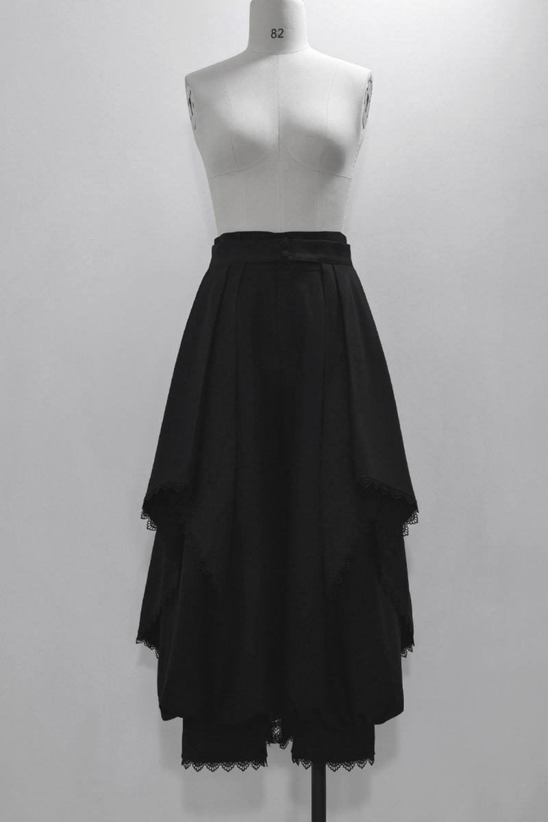 Retro Gothic Lolita Jacket + Pants