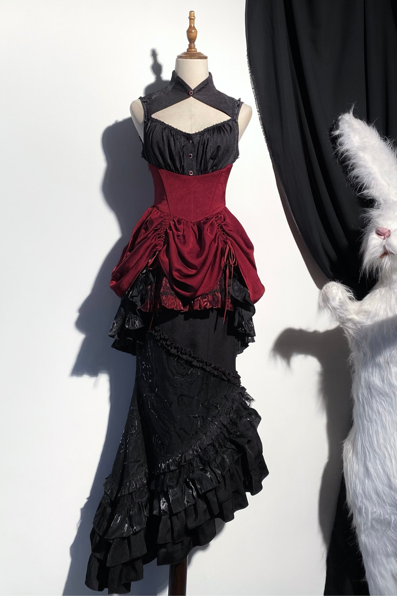 Dark Flower Gothic Lolita Set