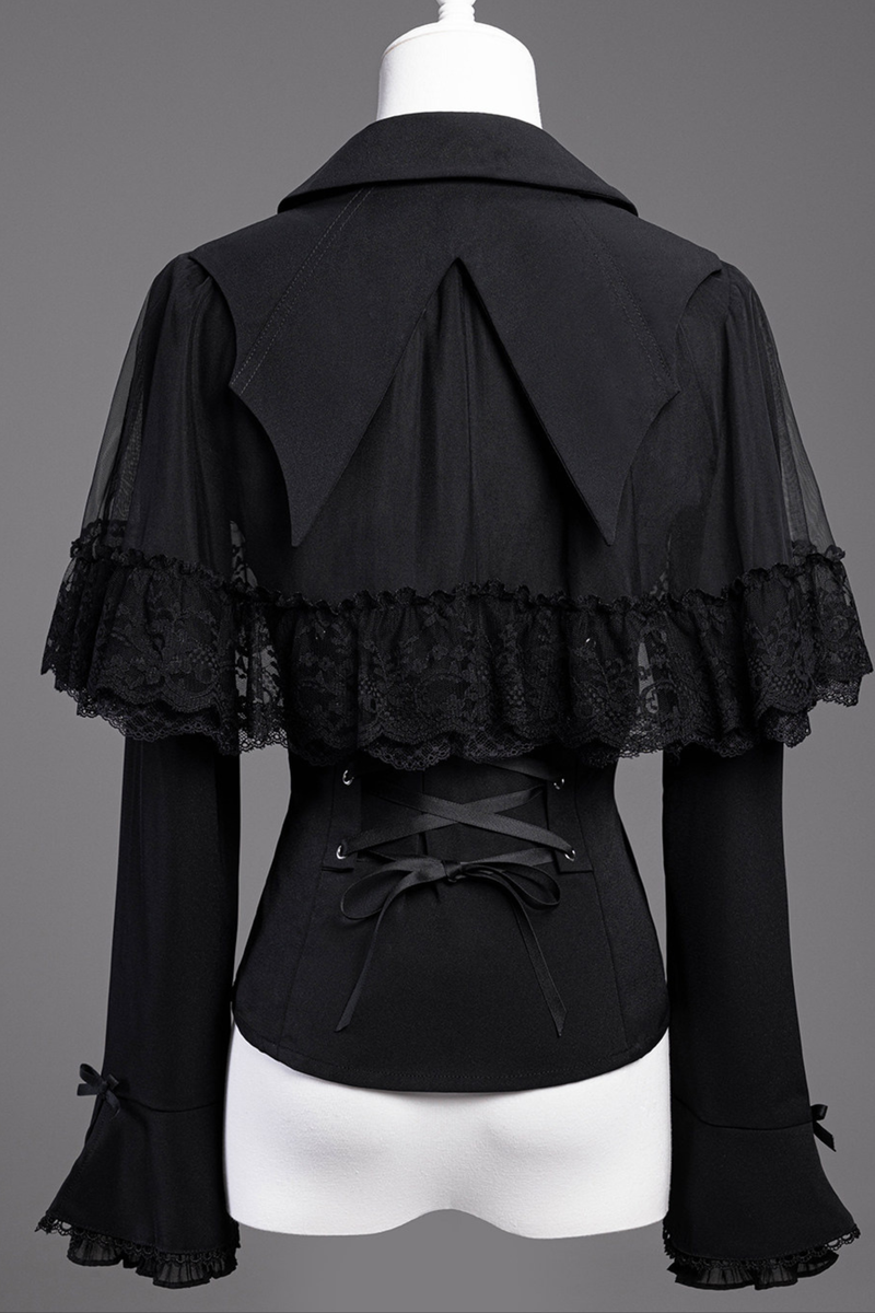 Lace Gothic Shirt + Skirt