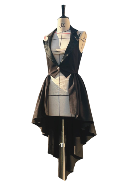 Gothic Lolita Prince Shirt + Skirt + Long Vest