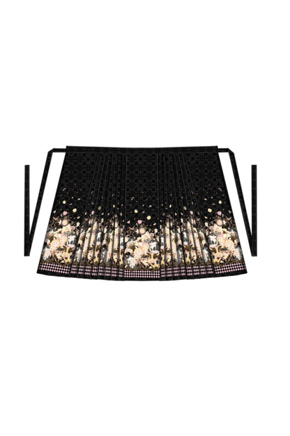 Chinese-style Sweet Circus Apron + Top + Skirt + Clip